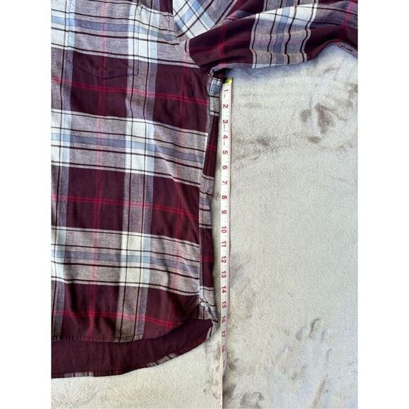 Jachs Men’s Red White Plaid Bolivar Doublecloth Button Down Shirt Size 2XL NWT - Picture 3 of 10